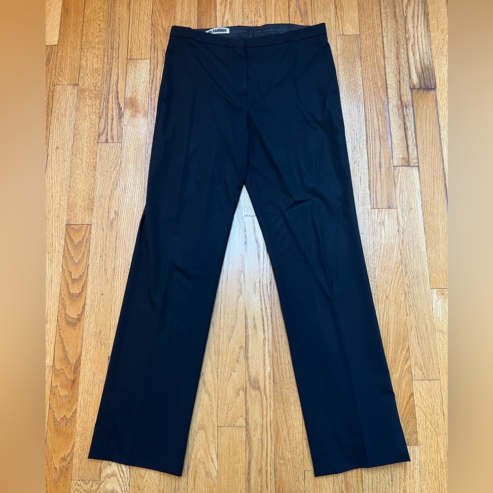 Jill Sander Black Trousers
